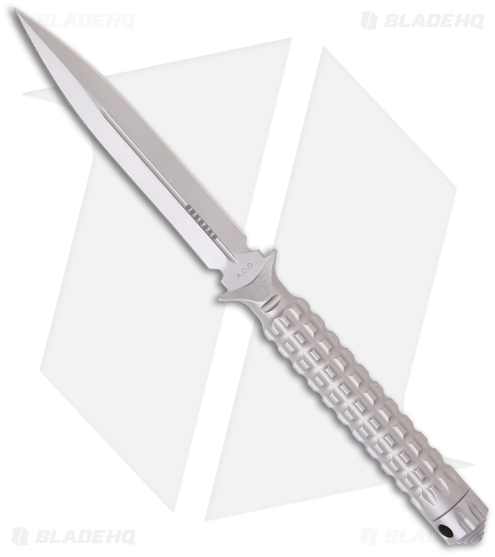 Microtech A.D.O. Knife Fixed Blade Dagger (4.5" Bead Blast) 115-7