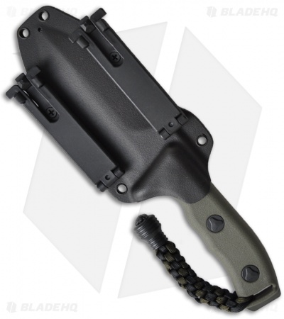 Microtech Crosshair Knife Green Double Edge Fixed (5" Green D2) 101-1GR