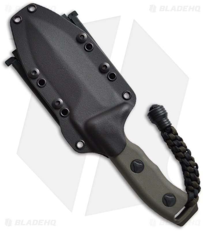 Microtech Crosshair Knife Green Double Edge Fixed (5" Green D2) 101-1GR