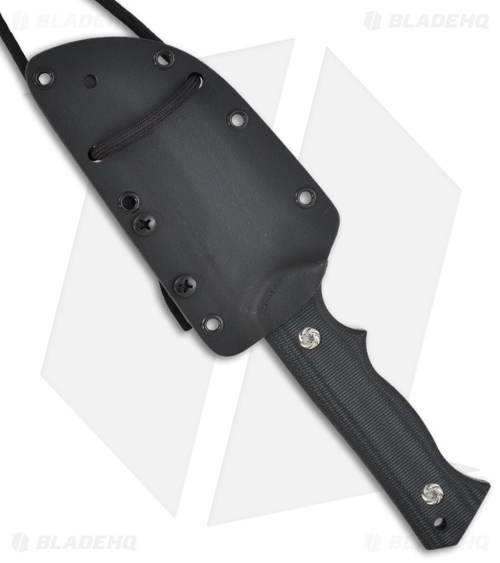 Pro-Tech Brend Combat Companion Knife 3.8" Fixed Blade Black Micarta (PLN) 2501