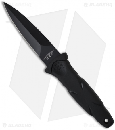 Smith & Wesson Tactical Boot Knife (3.375" Black) SWHRT3BF