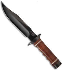 SOG Bowie 2.0 Fixed Blade Combat Knife (6.4&quot; Black) S1T | 7003