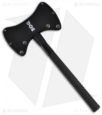 SOG Double-Headed Tactical Axe w/ Nylon Sheath (Black) F12-N