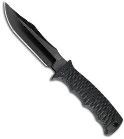 SOG Seal Pup Elite Fixed Knife w/ Nylon Sheath (TiNi PLN) E37S-N