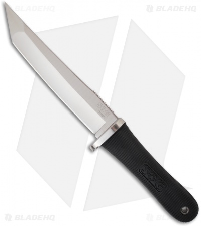 SOG Tsunami Fixed Blade Knife w/ Nylon Sheath (6.5" Satin Plain) TS-01