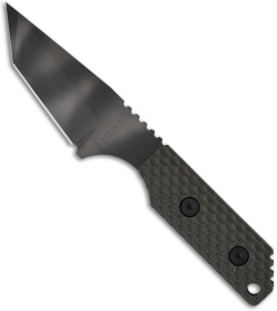 Strider DB GG Tanto Knife w/ Green Gunner Grip (3.25" Tiger Stripe)