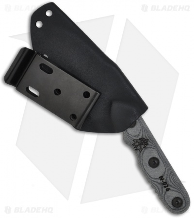 TOPS Knives Iraq Jac Fixed Blade Knife (Black) IRAQ-JAC-01