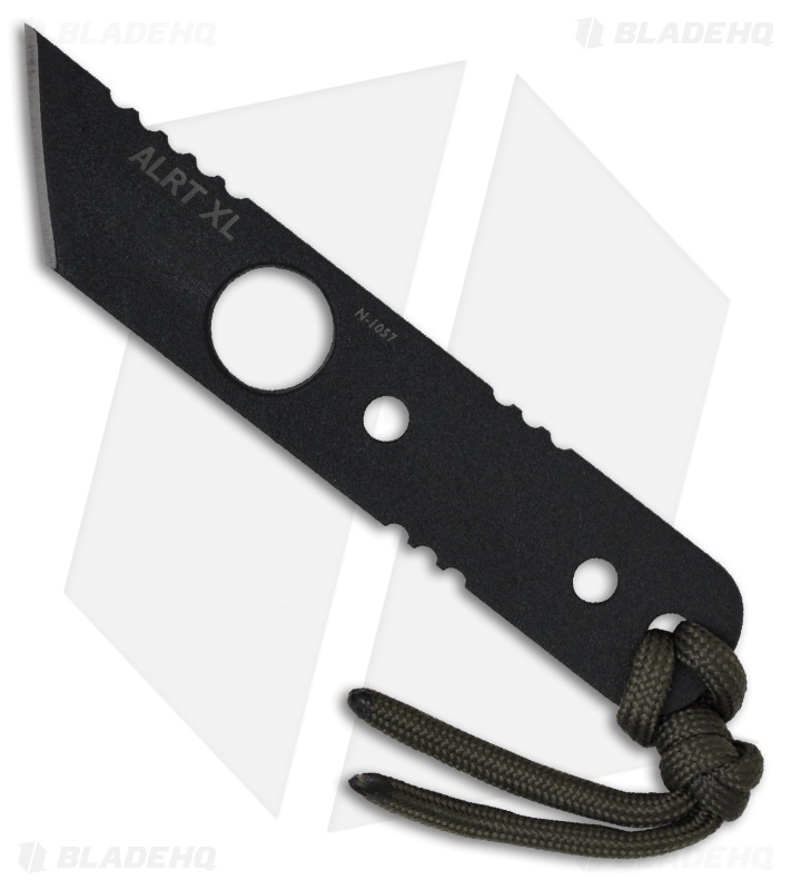 TOPS Knives Power Eagle-12 Fixed Blade Knife w/ ALRT-1 Tool (Black PLN) PE-12