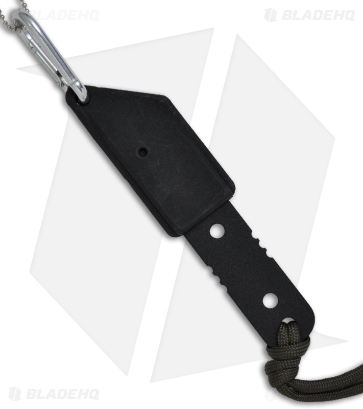 TOPS Knives Power Eagle-12 Fixed Blade Knife w/ ALRT-1 Tool (Black PLN) PE-12