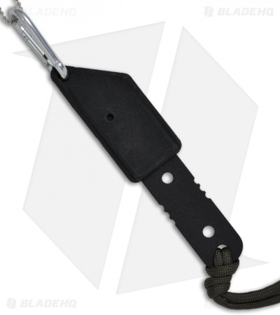TOPS Knives Power Eagle-12 Fixed Blade Knife w/ ALRT-1 Tool (Black PLN) PE-12