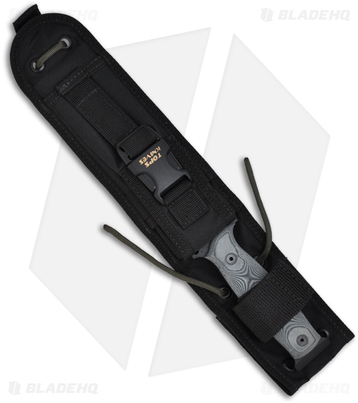TOPS Knives Screaming Eagle Hunters Point Fixed Blade Knife (Black) SE6010-MH