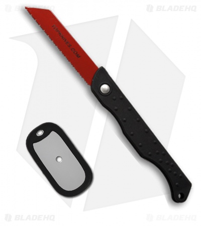 TOPS Knives Trail Mate Neck Knife (3" Gray) TRMT-01