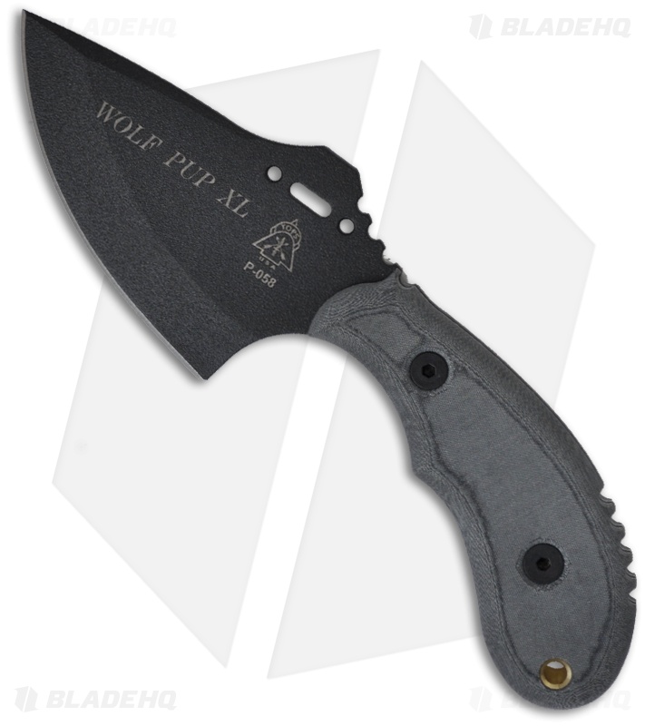 TOPS Knives Wolf Pup XL Fixed Blade Knife (3.5