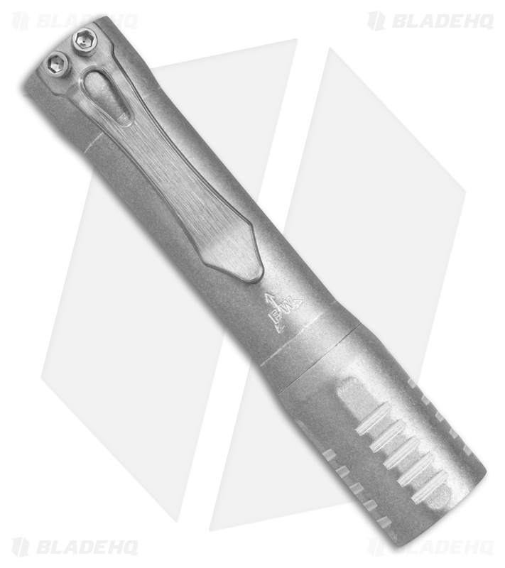 Focus Works F2 Rechargeable Flashlight Raw Aluminum (900 Lumens)