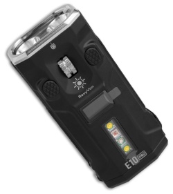 RovyVon E10 Pro Scroll-Wheel EDC Flashlight Black (1600 Lumens)