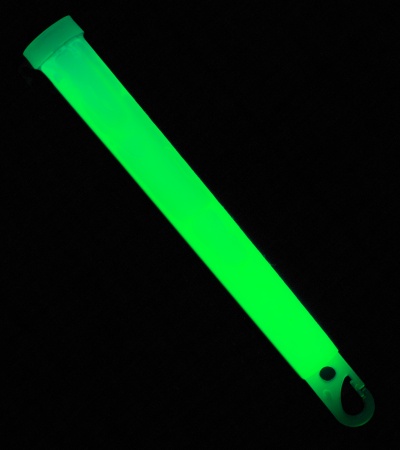 6" Ameriglo Light Stick 12 Hour Glow w/ Hook (Green)