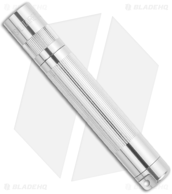 Maglite LED Solitaire Flashlight Keychain AAA Silver (37 Lumens) Blade HQ