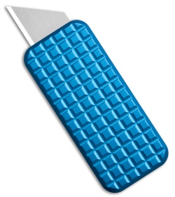Rivery Manufacturing Zero Utility Knife Grenade Pattern Worn Blue