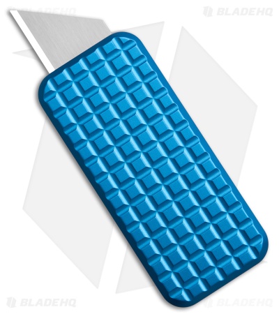 Rivery Manufacturing Zero Utility Knife Grenade Pattern Worn Blue