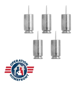 silver push pins