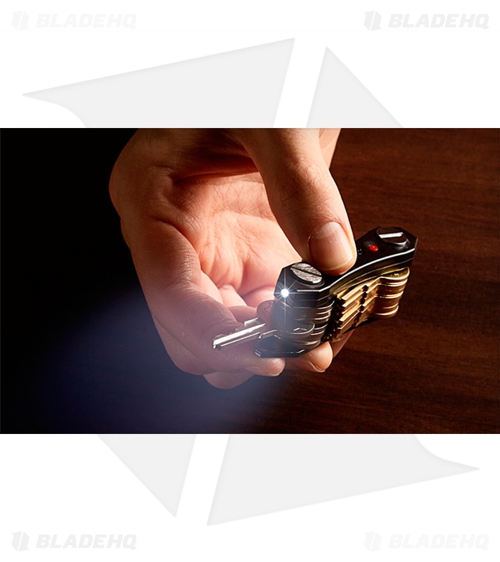 Wallet Ninja Key Ninja Keychain (Black)