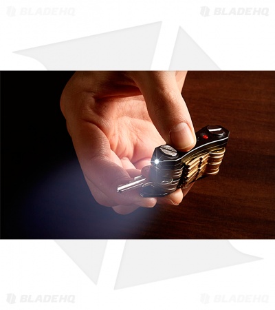 Wallet Ninja Key Ninja Keychain (Black)