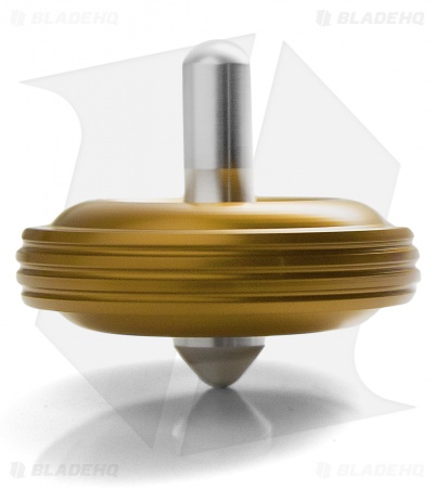Karas Kustoms Machined Toy Spinning Top Gold (Aluminum)