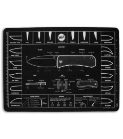 KNAFS Knife Anatomy Shop Mat 