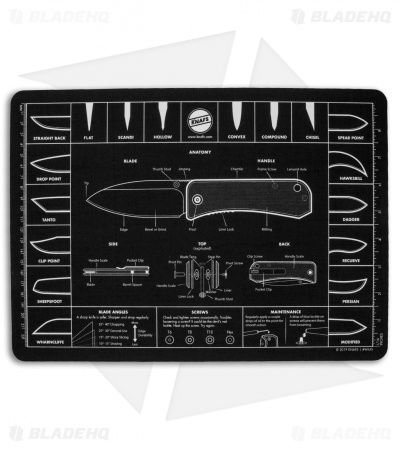 KNAFS Knife Anatomy Shop Mat 