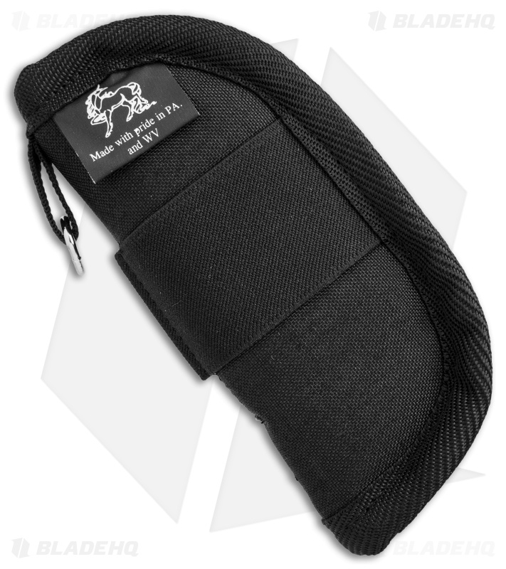 Unique Cases 6" Deluxe Zippered Knife Pouch w/Elastic Strap -- USA Made