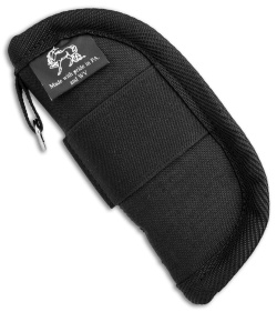 Unique Cases 6" Deluxe Zippered Knife Pouch w/Elastic Strap -- USA Made