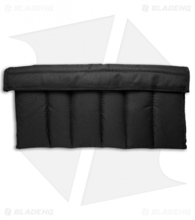 12 Knife Attache Storage Case Pouch (Black Nylon / Fleece Lined)