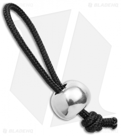 Audacious Concept Small Smiley Bead w/ Lanyard - Sterling Silver