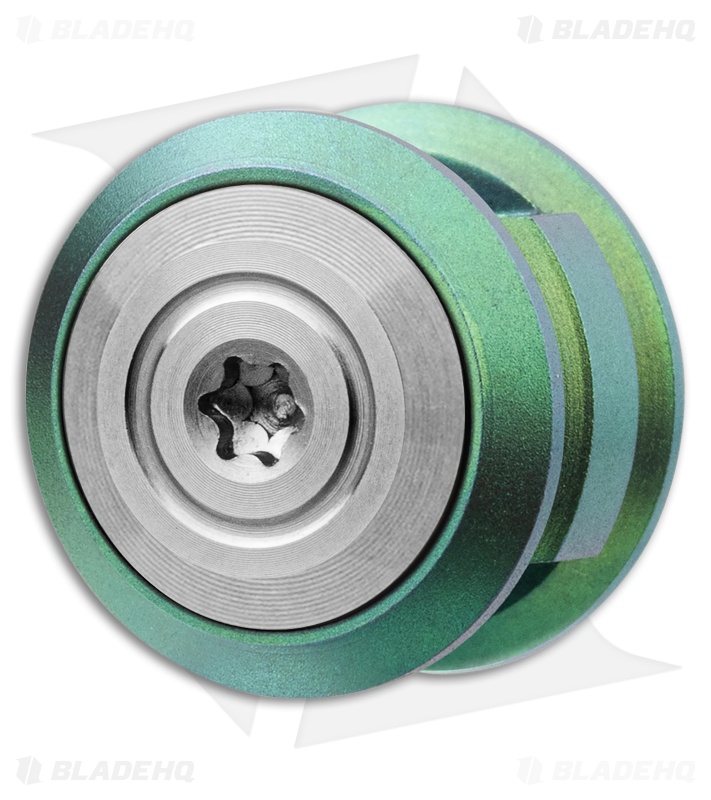 Bestechman Titanium Paracord Lanyard Bead (Green)