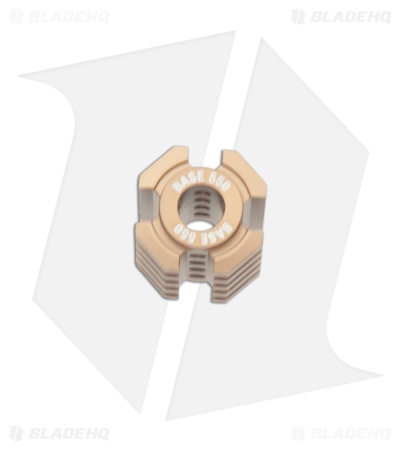 Base 550 Paracord Studio Lanyard Rail Bead  - Bronze Aluminum