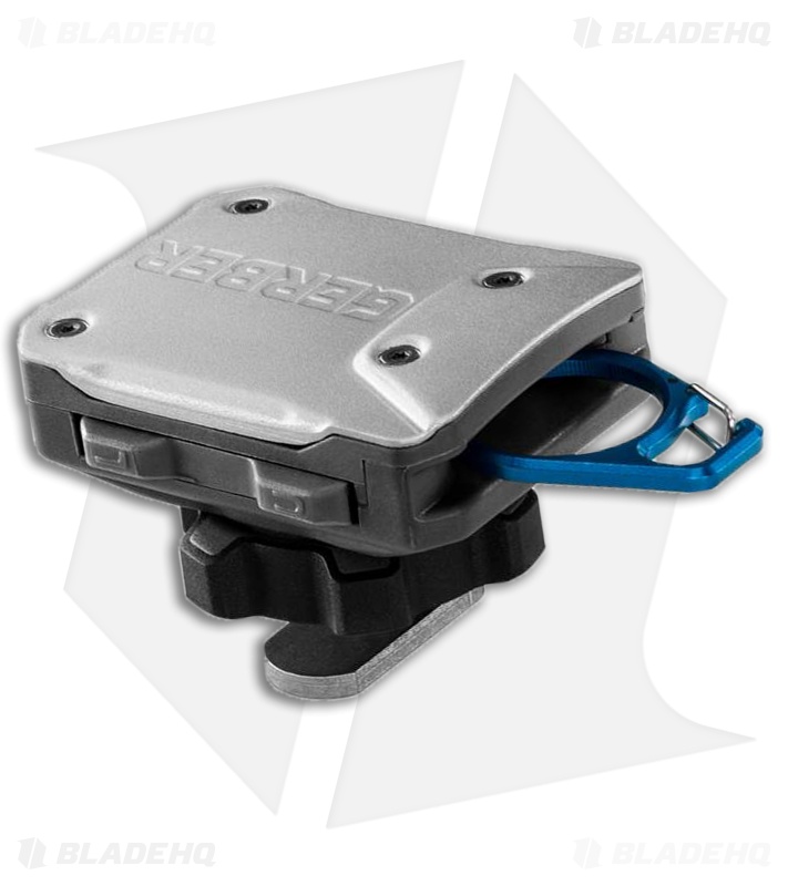 Gerber Defender Large Rail Mount Fishing Tether Gray/Blue 31-003595