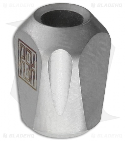 Real Steel Titanium Lanyard Pyramid Bead L1210