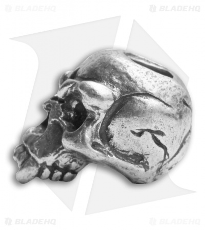 Schmuckatelli Fang Skull Lanyard Bead (Pewter)