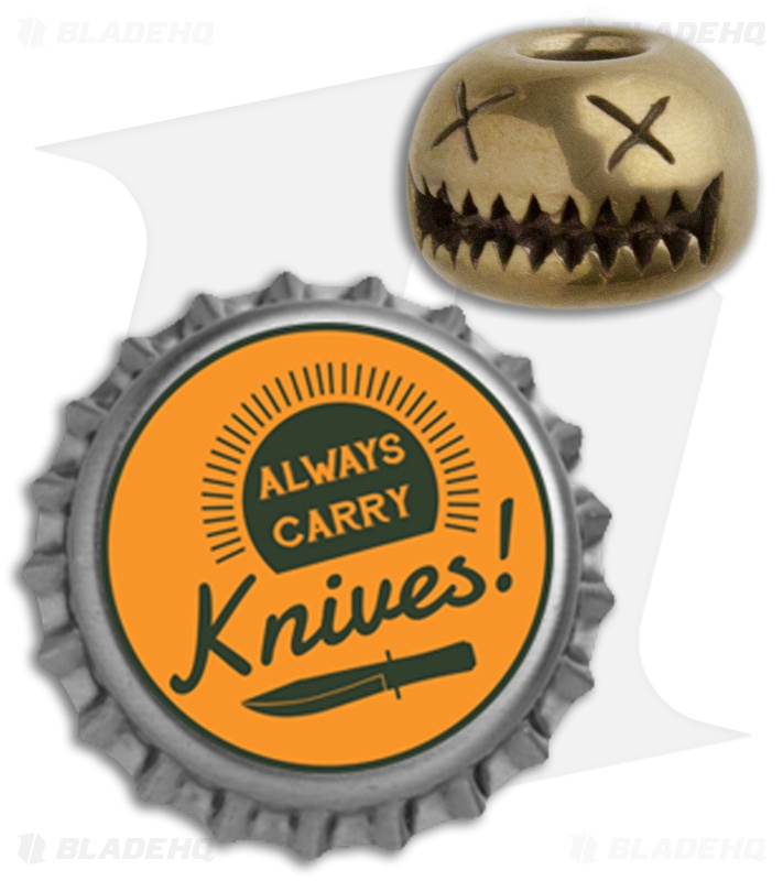 Audacious Concept Smiley 2.0 Bead - Brass