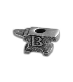 Buck Mini Anvil Lanyard Bead (Pewter)