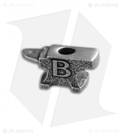 Buck Mini Anvil Lanyard Bead (Pewter)