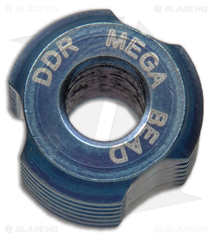 Darrel Ralph DDR L6 Mega Titanium Lanyard Bead -  Blue