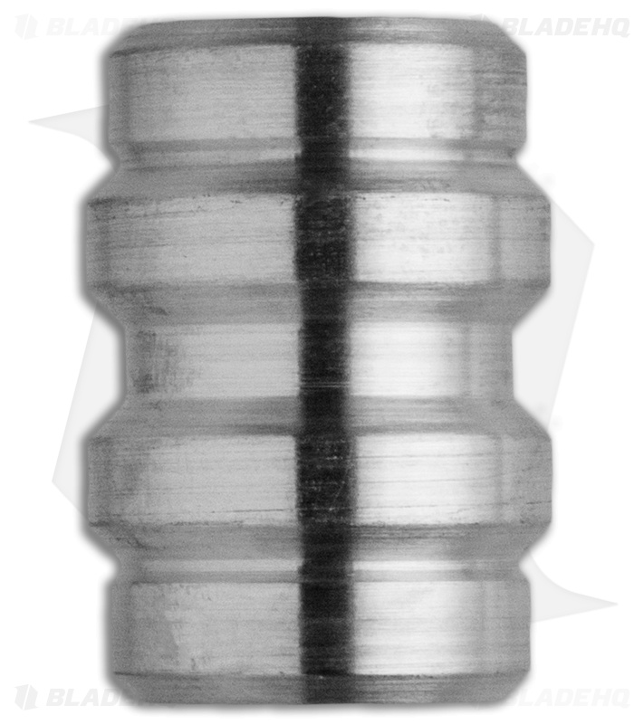 Grumpy's EDC Titanium Keg Bead - Machined Finish