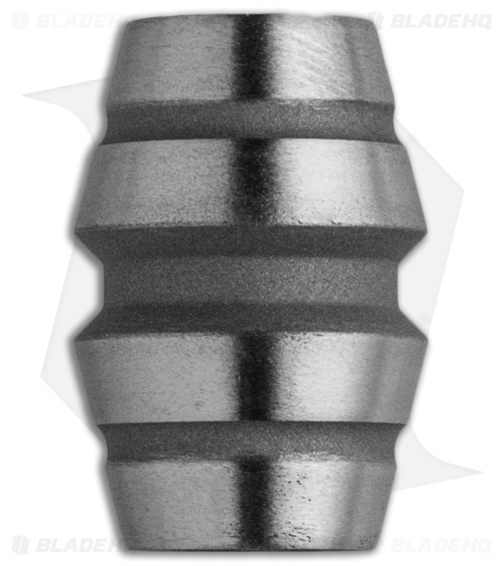 Grumpy's EDC Titanium Raptor Bead - Blasted/Machined Finish