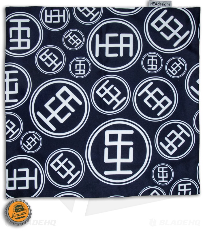 HEAdesigns Logo Hank 11" x 11" Handkerchief (Royal Blue)