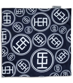 HEAdesigns Logo Hank 11" x 11" Handkerchief (Royal Blue)