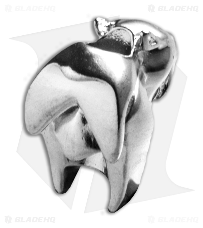 HEAdesigns Sabertooth Lanyard Bead - Silver