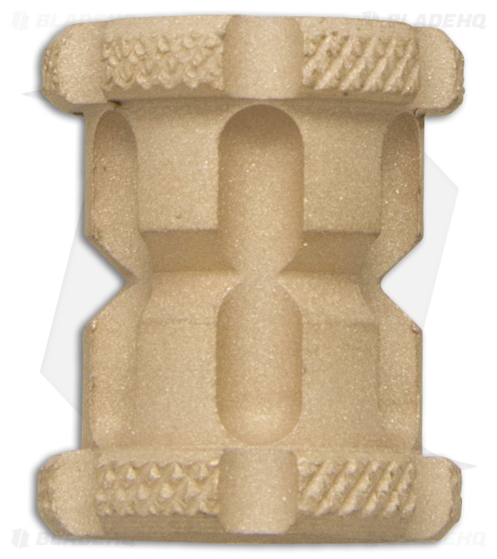 Koch Tools Ball Nose Brass Bead - Knurled Blasted