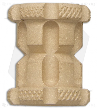 Koch Tools Ball Nose Brass Bead - Knurled Blasted