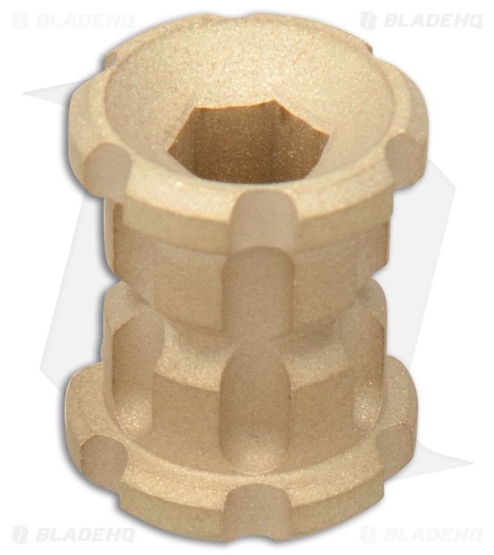 Koch Tools Ball Nose Brass Bead - Smooth Blasted